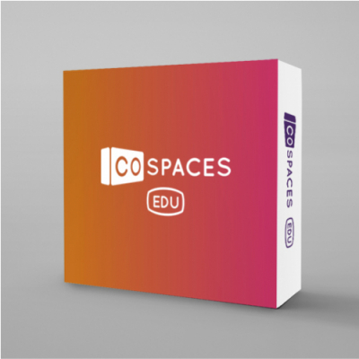 [코스페이시스] 코스페이시스 프로 + VR/AR 머지큐브 (선생님 1 + 학생 n) COSPACES 12개월 라이센스